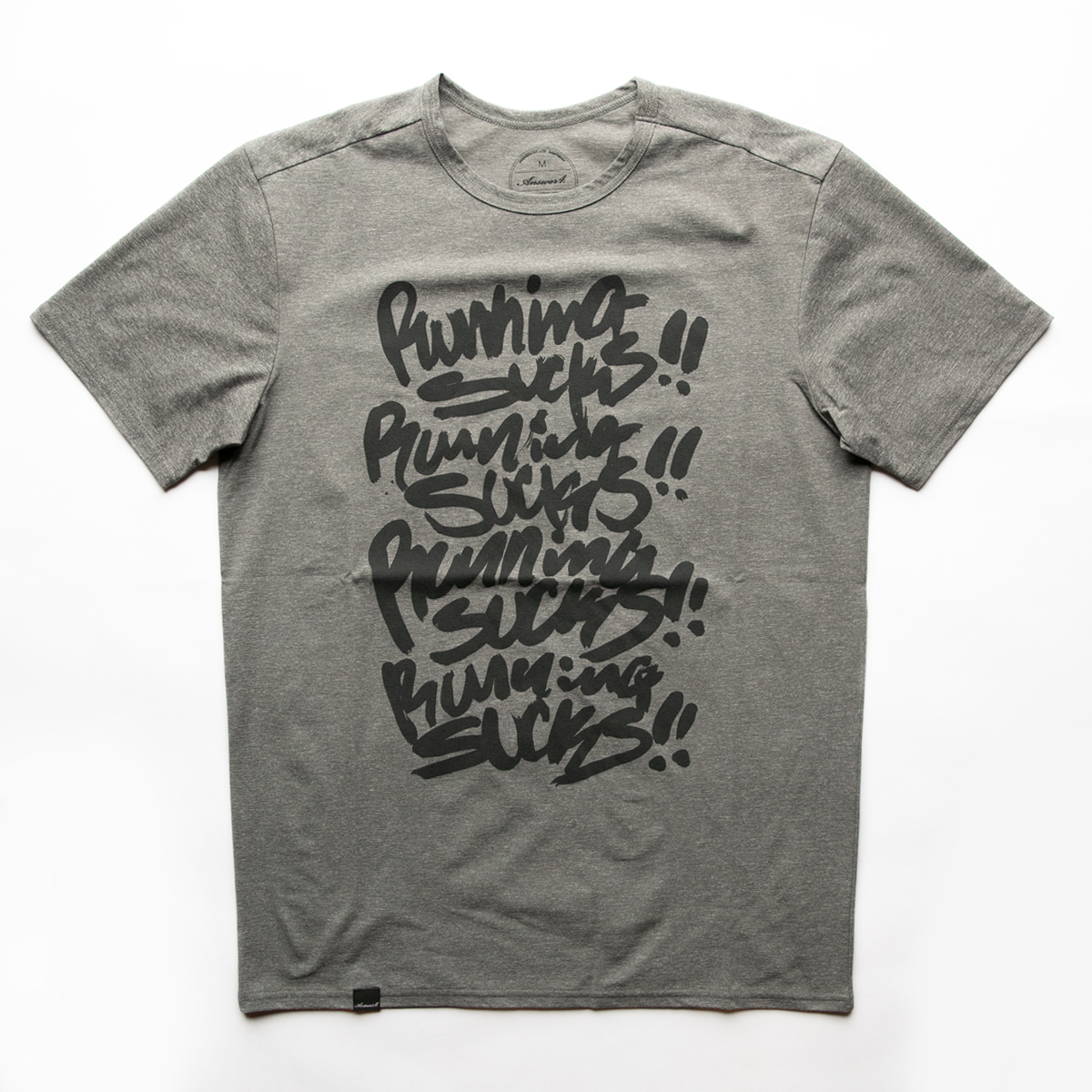 Answer4 “Running Sucks! 01” ロンT answer4 “Running Sucks! 01” Long Tshirt 【公式通販】