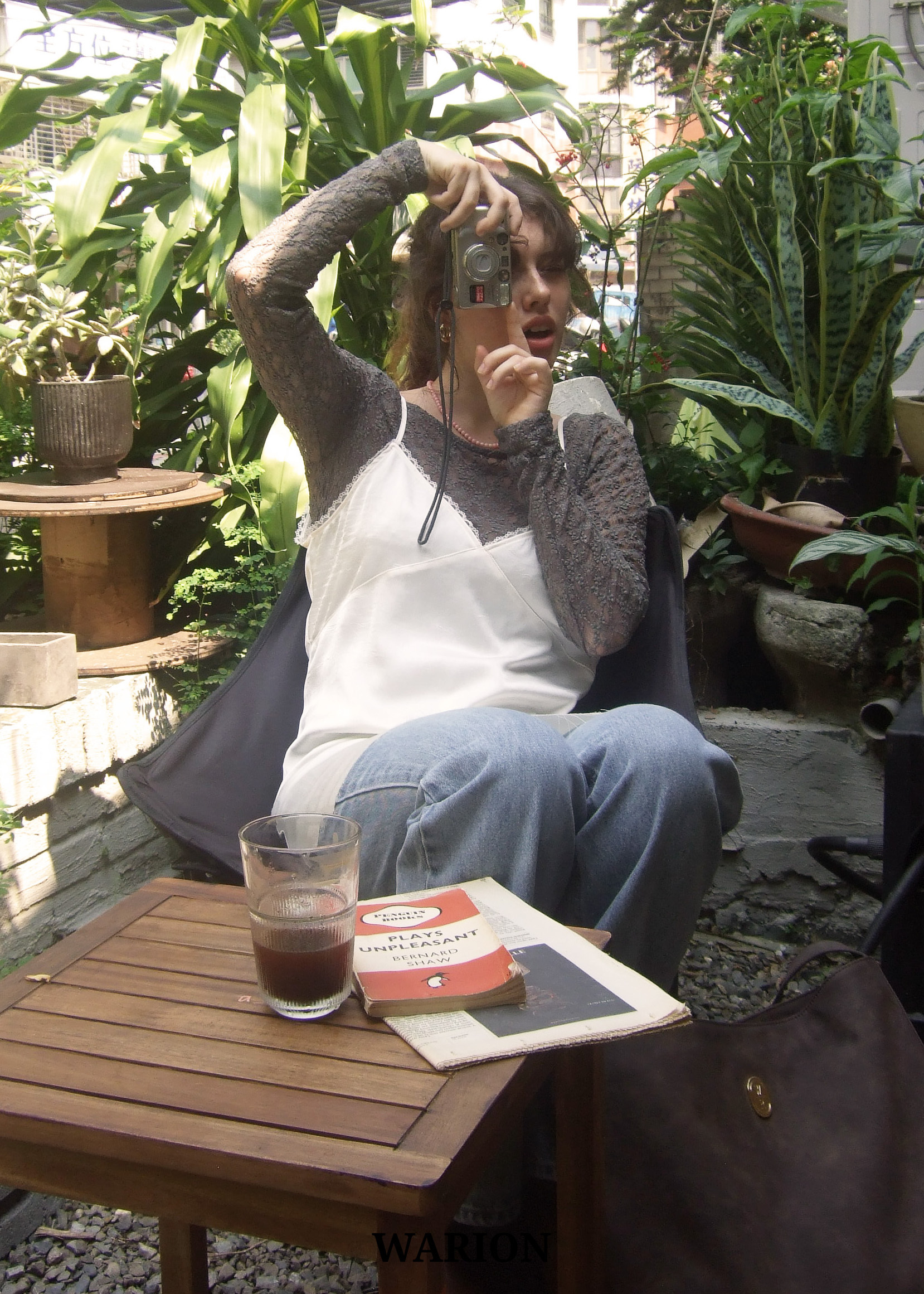 Kate Moss Lace Top - Grey