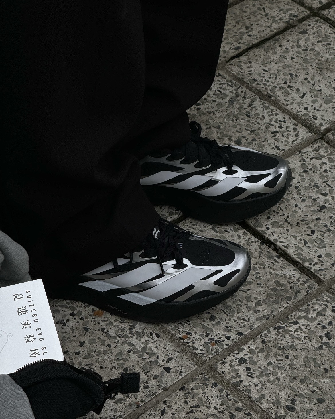 <國外限定🔥>Adidas Adizero Evo SL EXO 科技感 跑鞋 黑銀