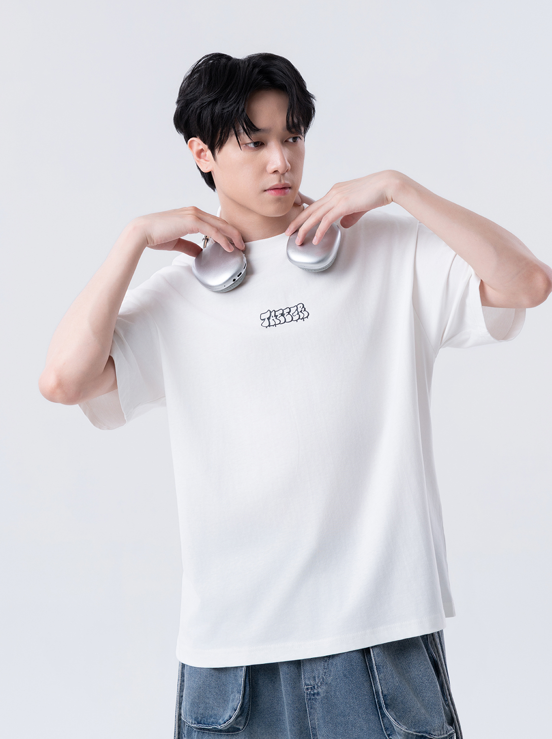 【3件999】【期間限定】夏日超爽棉質感文字印花TEE