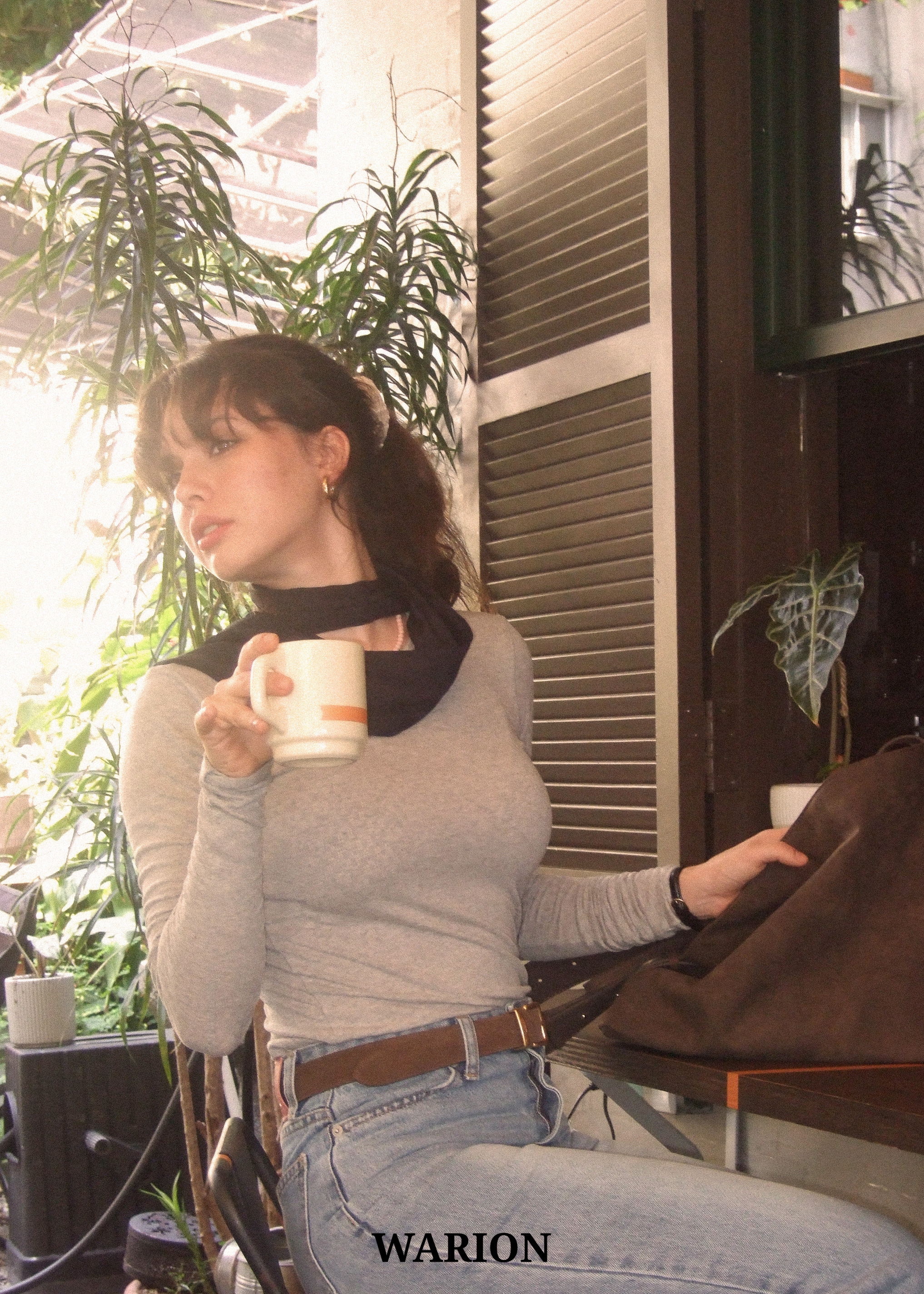 Natalie Soft Top - Grey