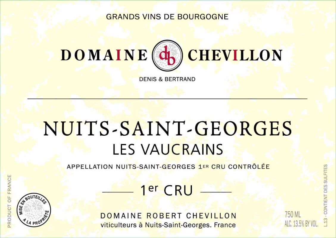 Robert Chevillon Nuits Saint Georges 1er Cru Les Vaucrains 2020 (BH96)