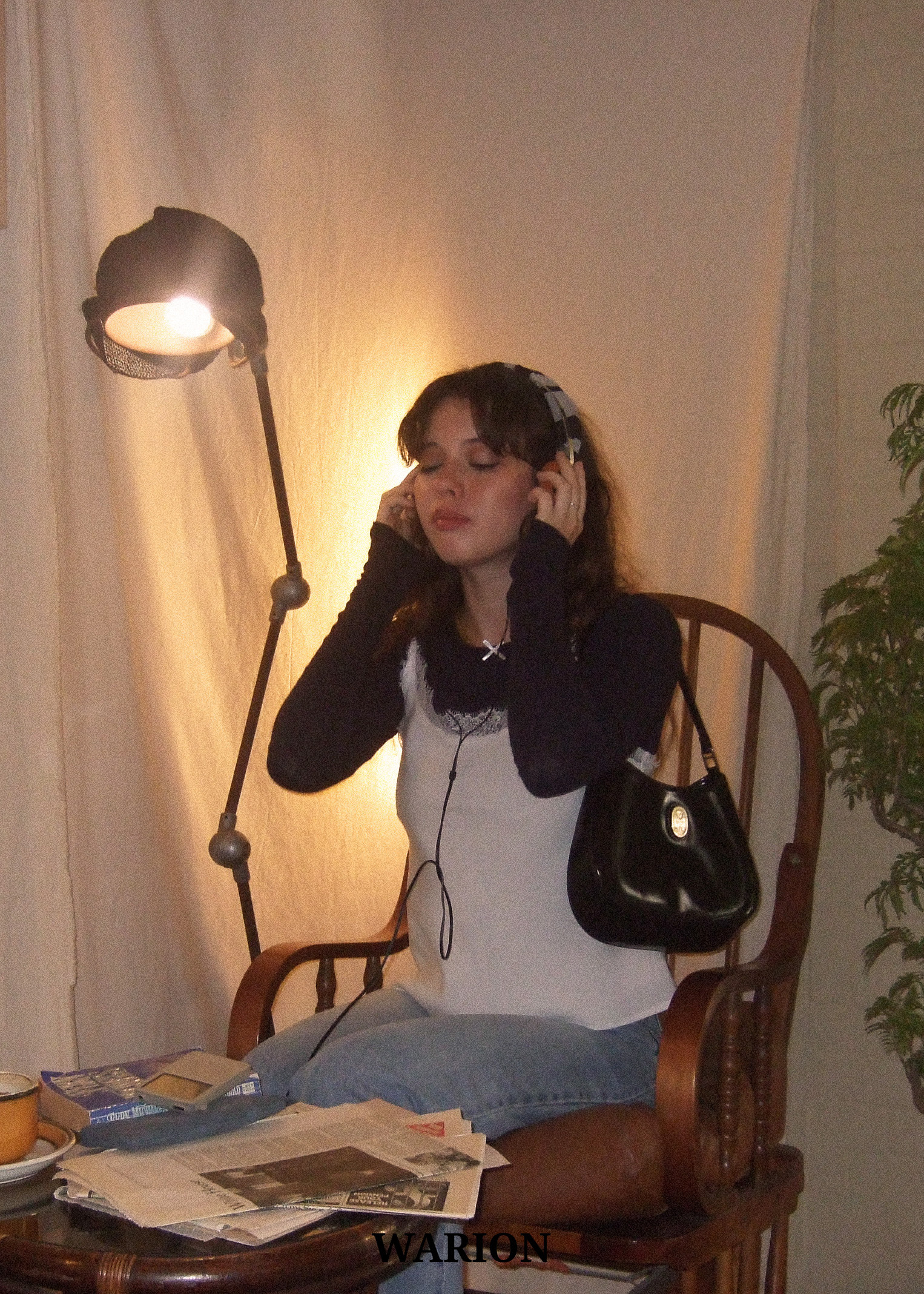 Natalie Soft Top - Navy