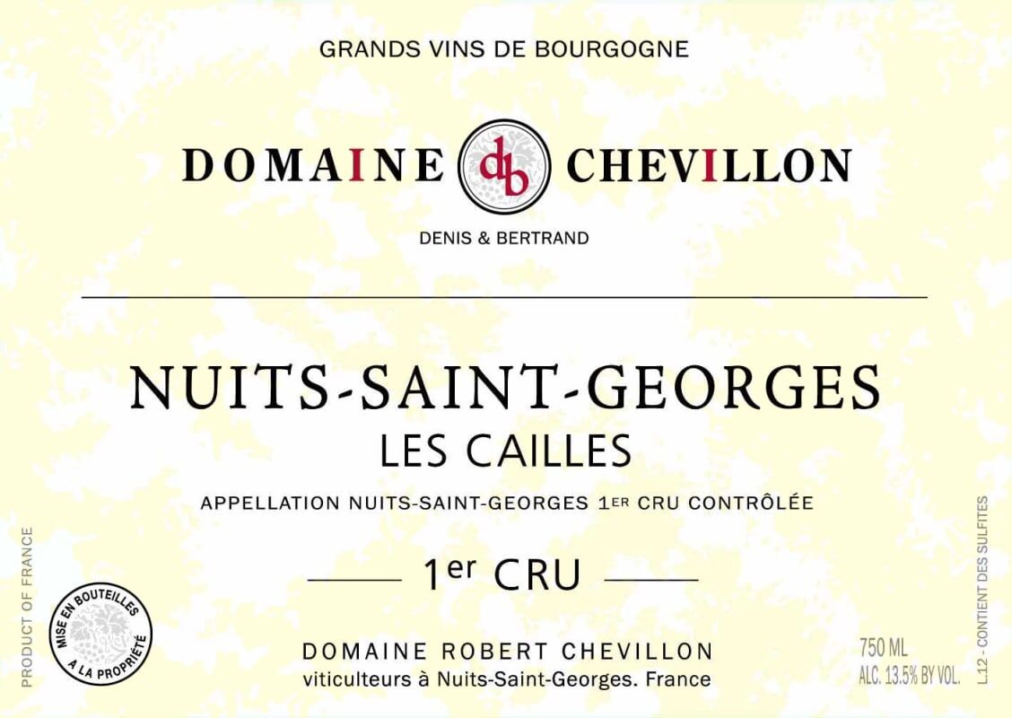 Robert Chevillon Nuits Saint Georges 1er Cru Les Cailles 2020 (RP95)
