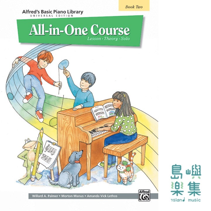 Alfred's Basic All-in-One Course Universal Edition, Book 2: Piano Book