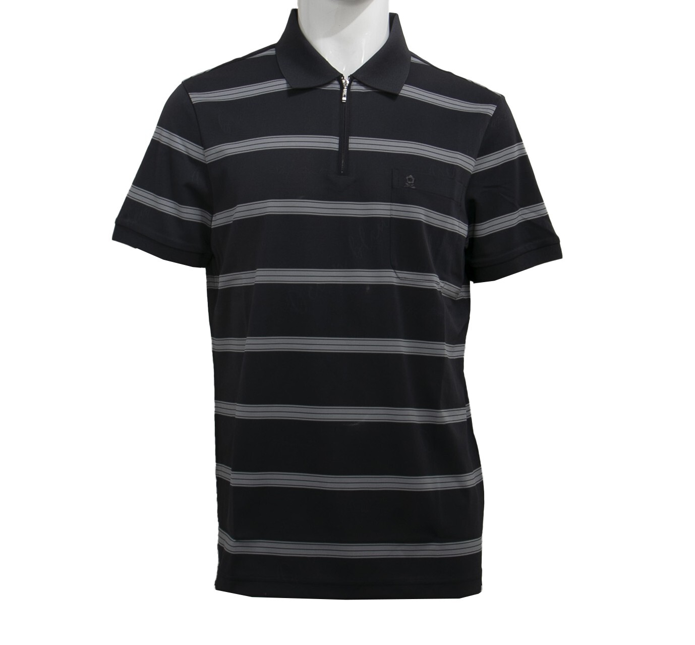 Montagut - 短袖間條翻領Polo 2621059KT22