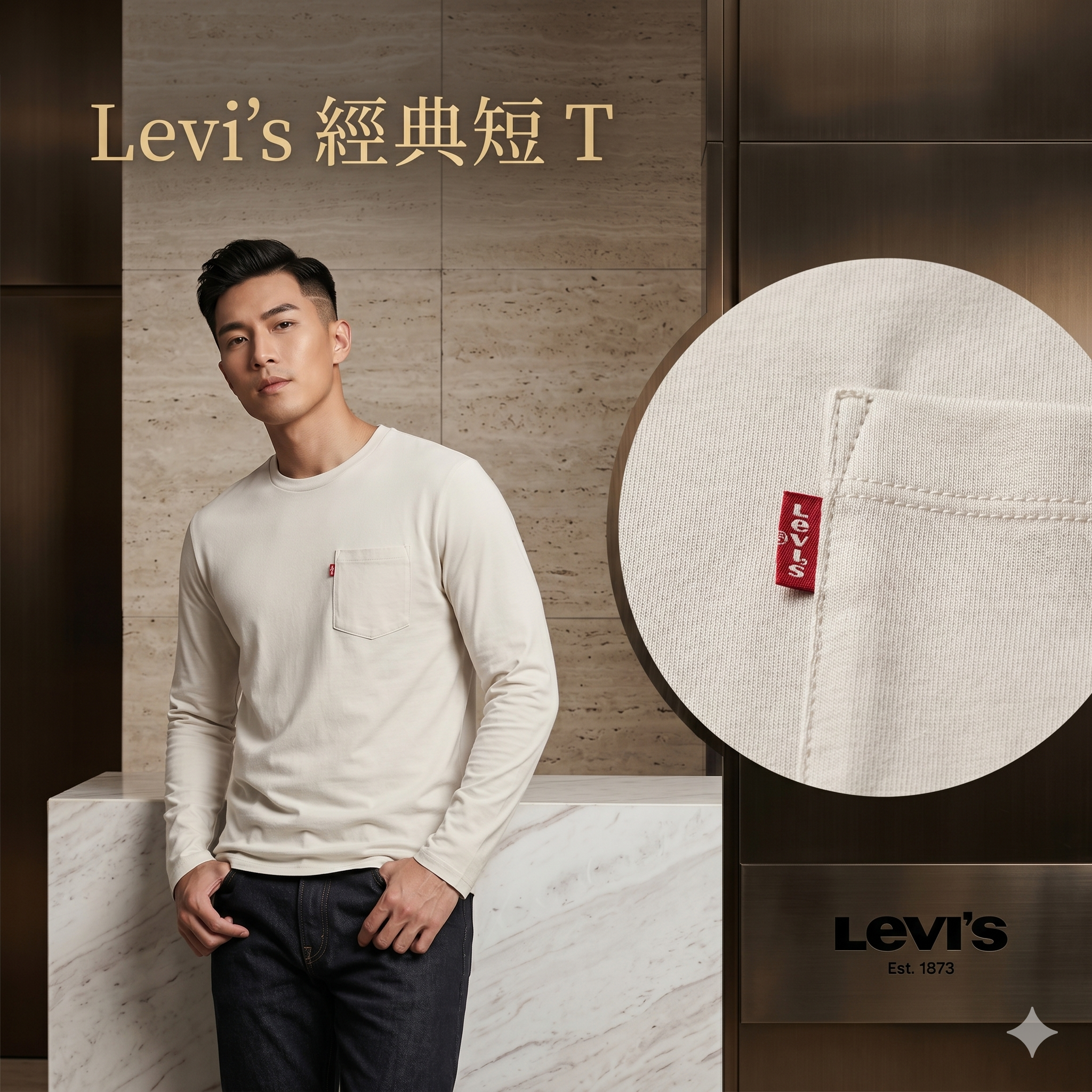 【預購】H041562 Levi's 經典短 T