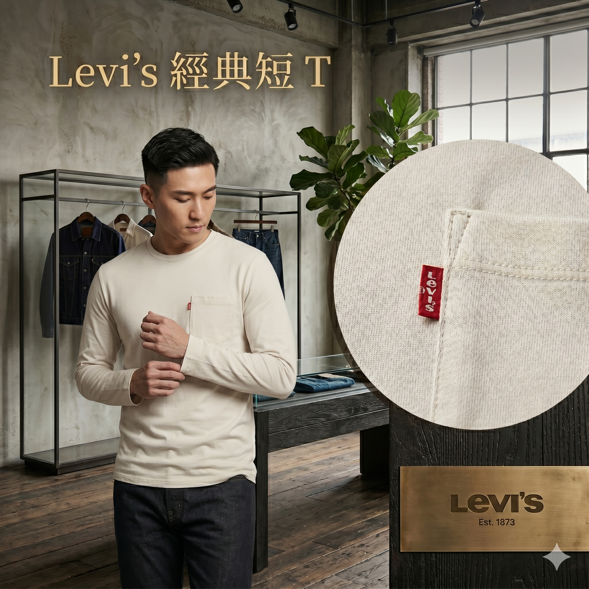 【預購】H041562 Levi's 經典短 T