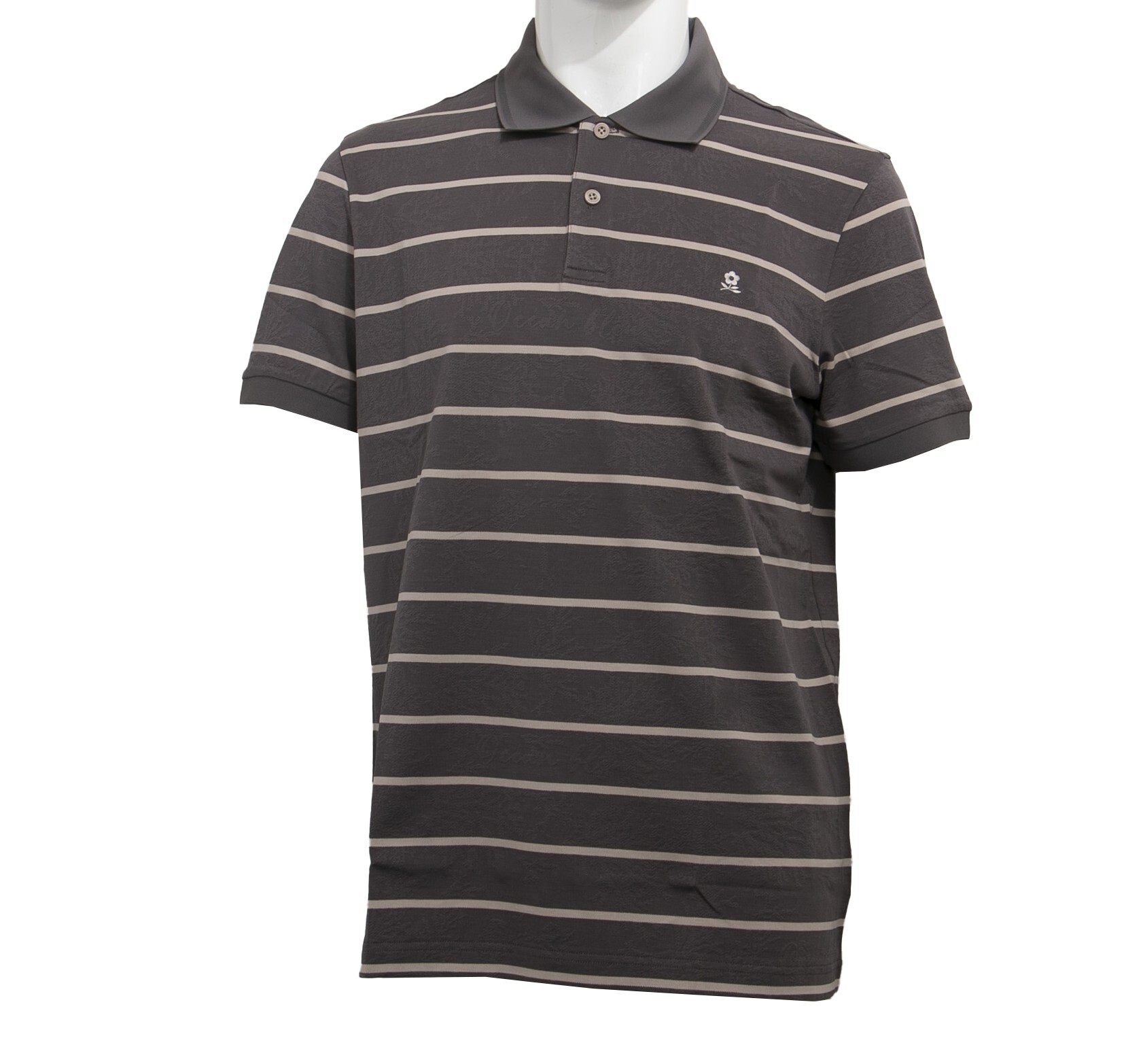 Montagut - 短袖間條翻領Polo 2621799KT22