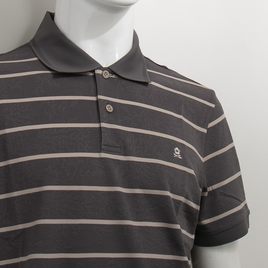 Montagut - 短袖間條翻領Polo 2621799KT22