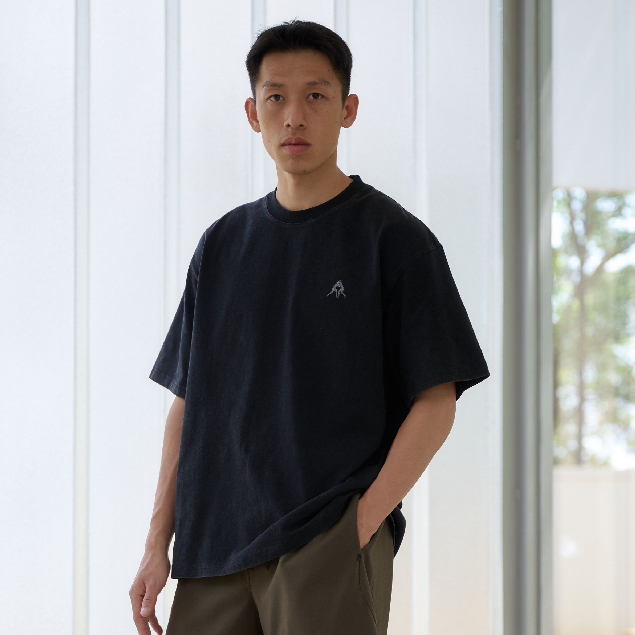 BOHRHOO Washed Vintage Tee 復古印花 水洗短Tee [BH1140]