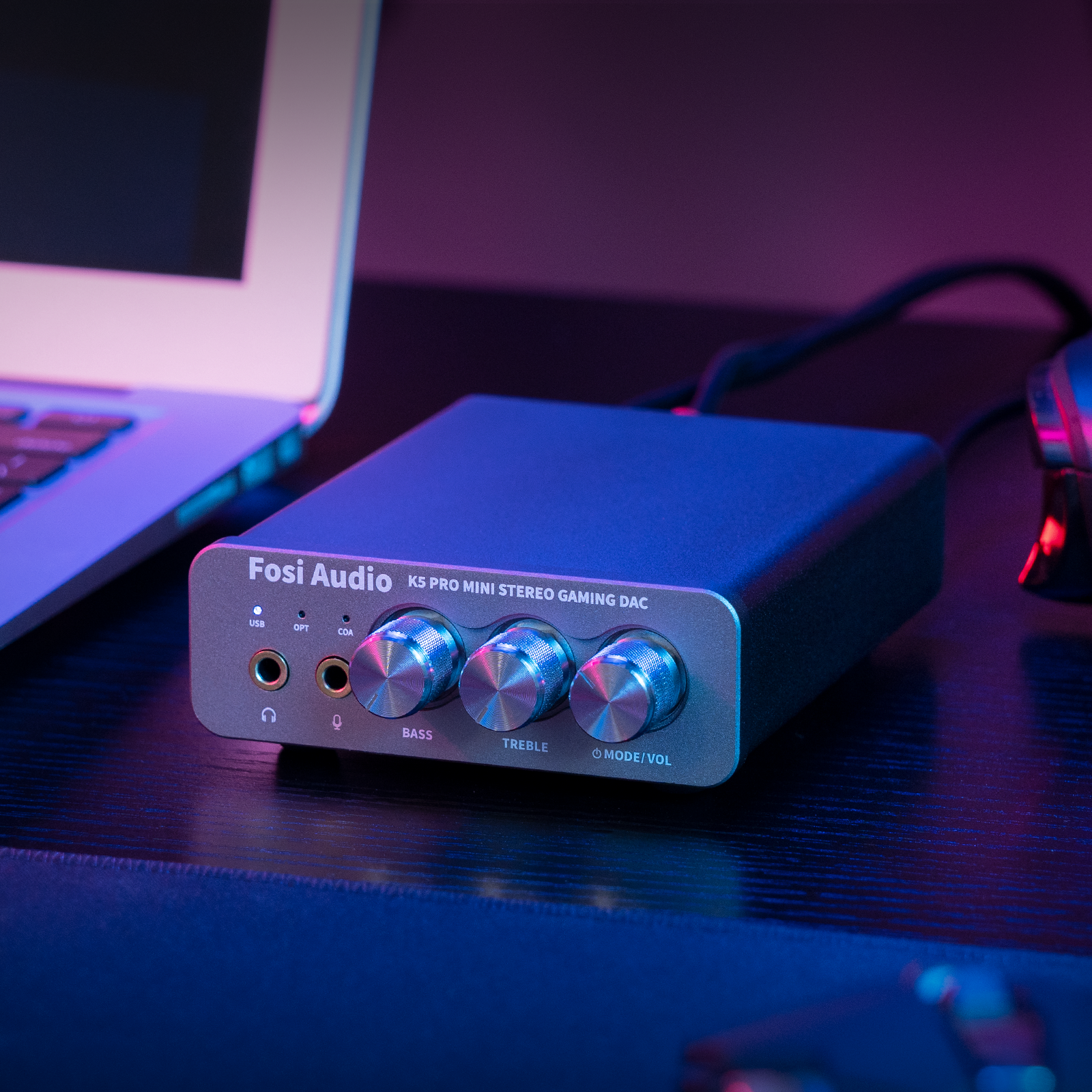 Fosi Audio K5 Pro DAC 平衡遊戲解碼耳擴
