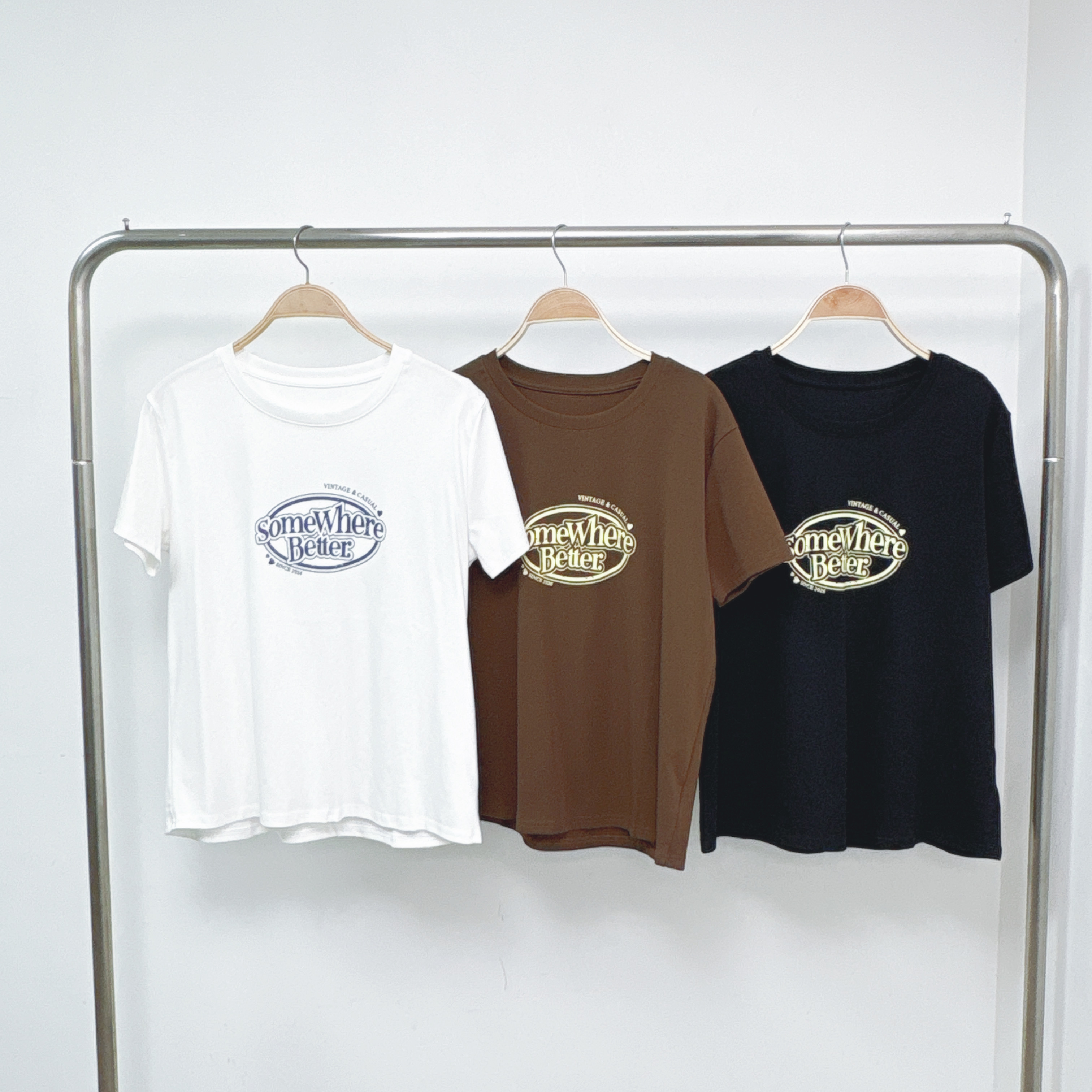 ⭐️⭐️【預訂】美式印字彈棉TEE (T27-T29)