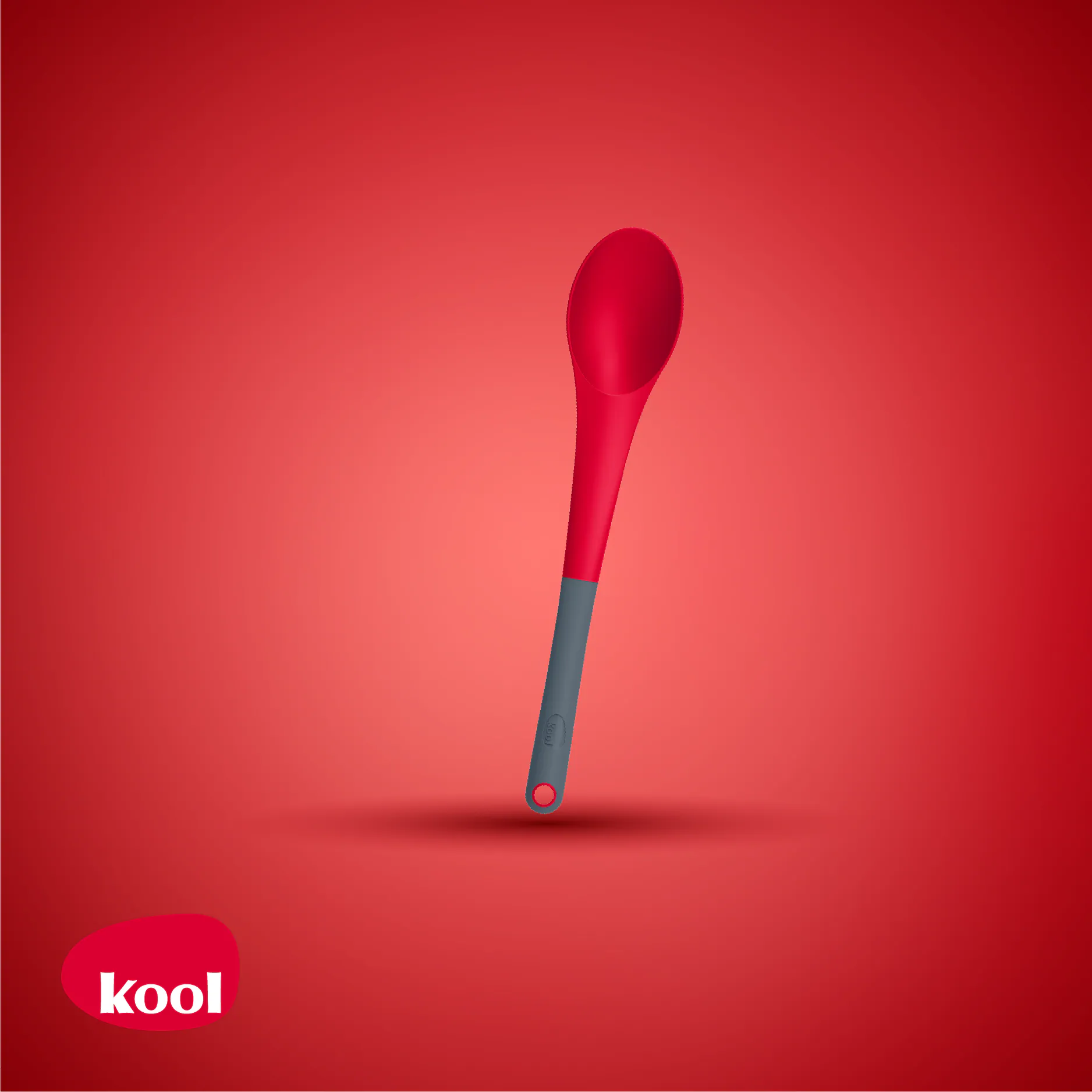 KOOL -  矽膠分餸匙