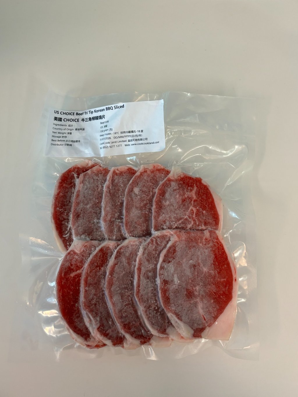 牛三角柳韓燒片150g（IBP美國 CHOICE ）