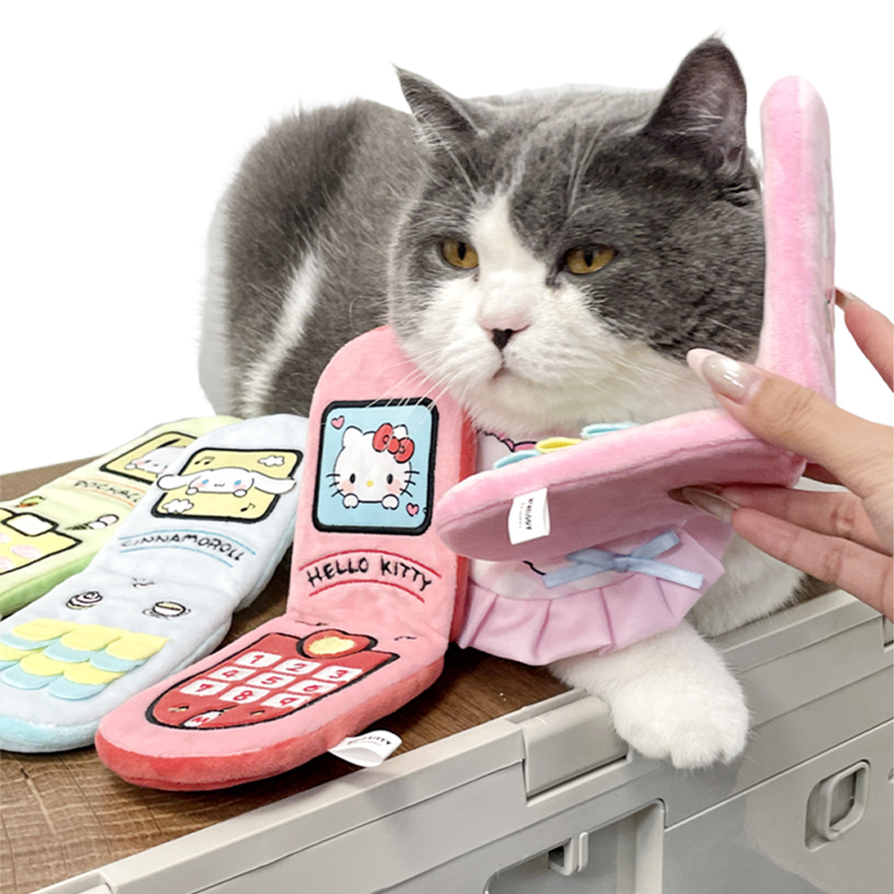 三麗鷗家族-寵物手機玩具 隨機一款