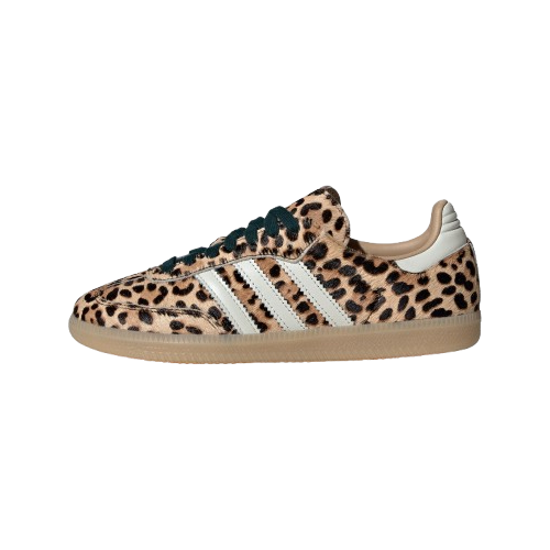 【官網限定】ADIDAS SAMBA OG W 豹紋 女鞋 KI6674 IV
