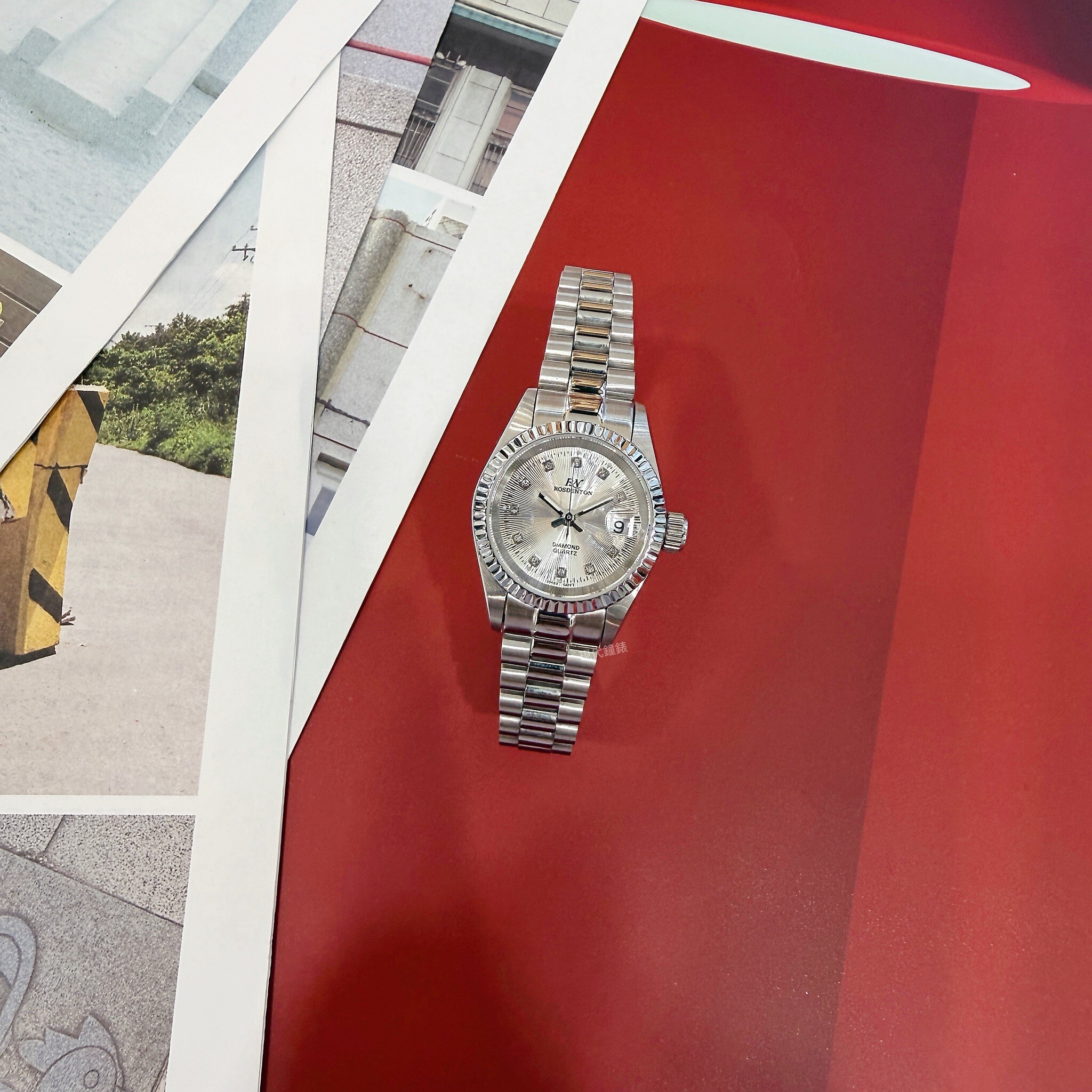 【ROSDENTON 勞斯丹頓】經典真鑽女腕錶6062LS-2 25mm 現代鐘錶