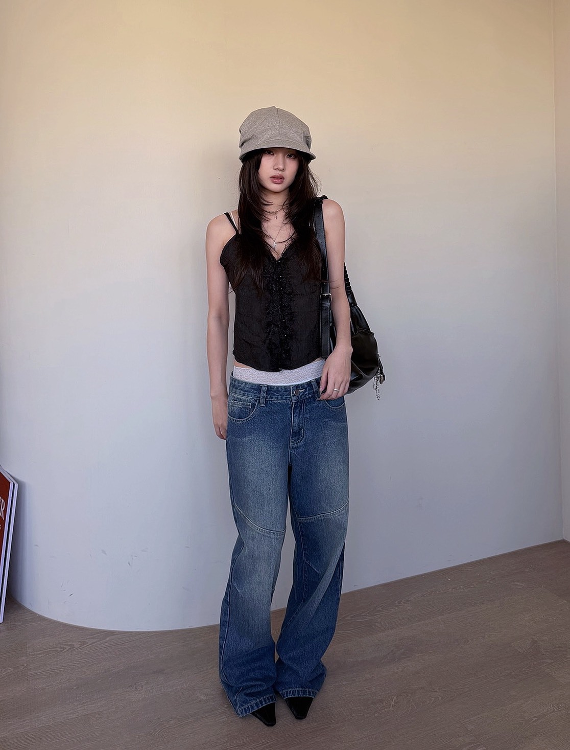 A34 本期推薦!超可愛 復古堆堆帽