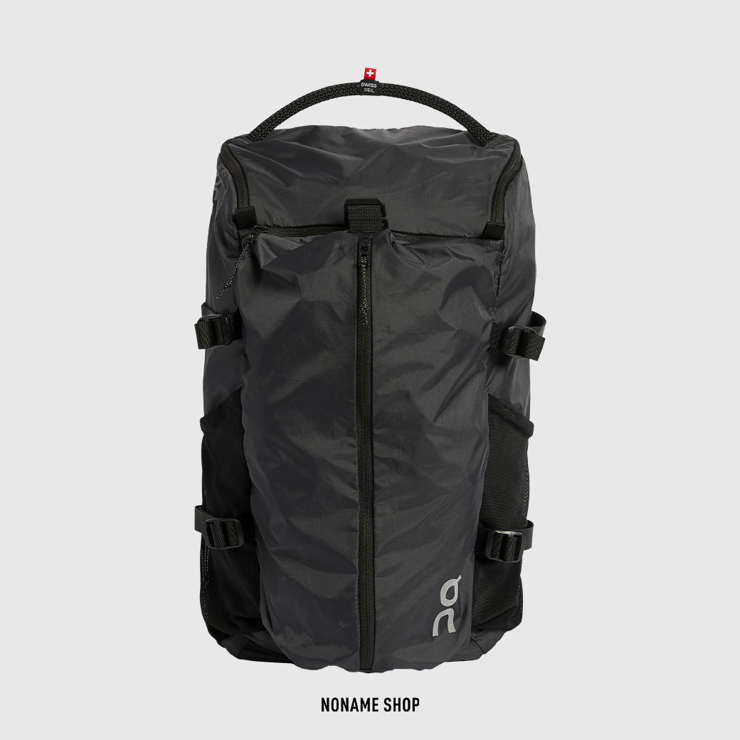 ON 昂跑 SPEED PACK 18L LITE 拉鍊開合 大容量 運動 後背包 黑色