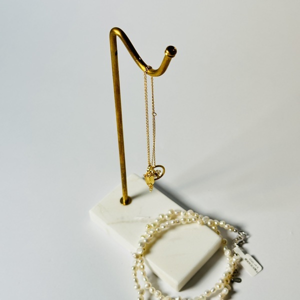 黃銅大理石支架