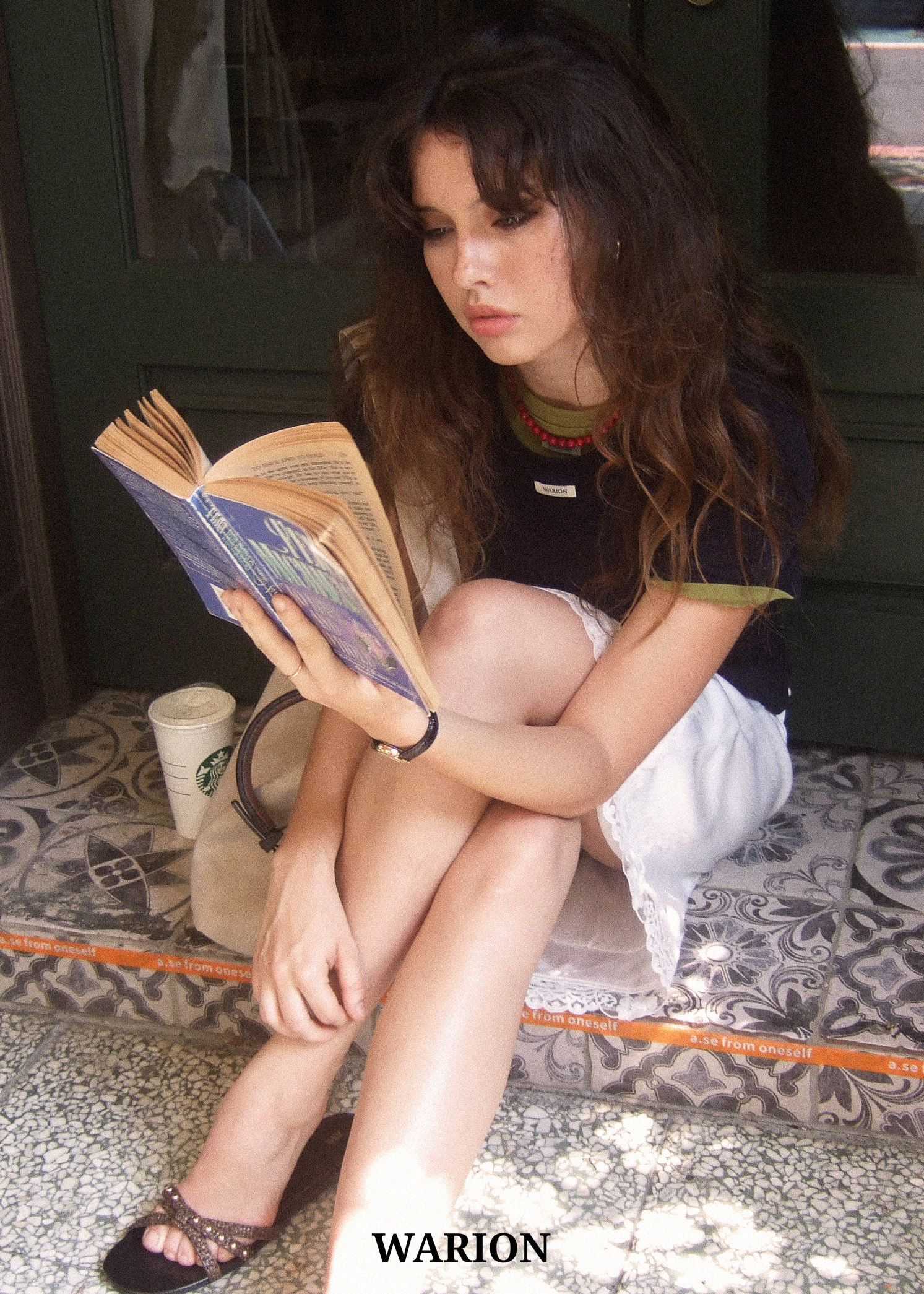 Lazy Lace Skirt - White