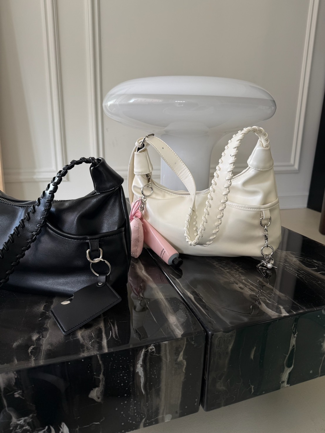 A38 one kiss 編織皮革包