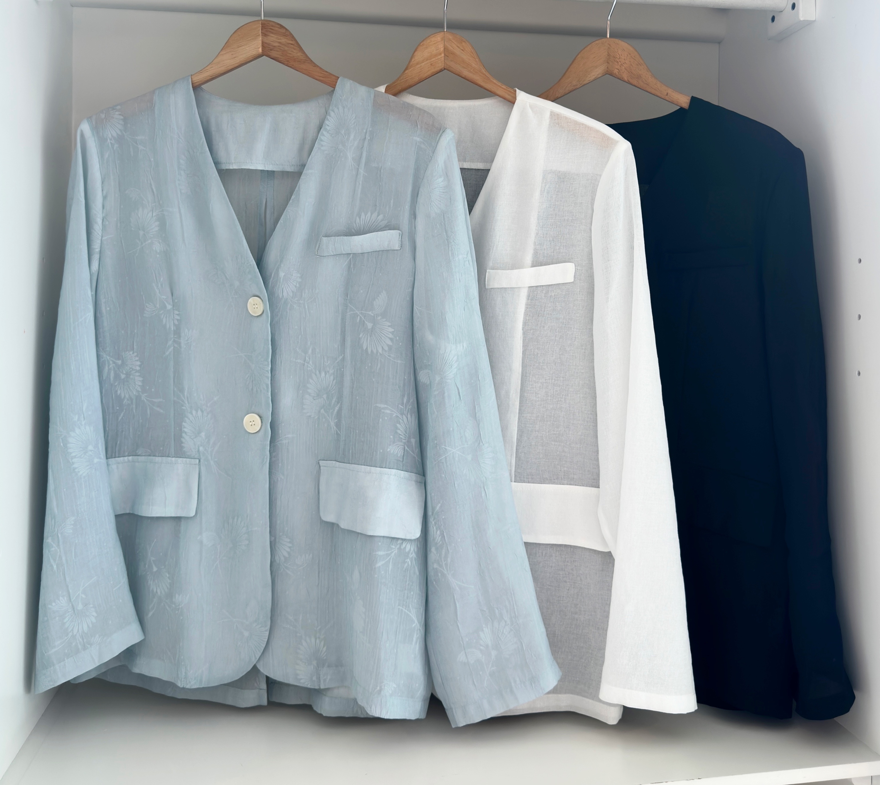 LONG SLEEVE SHEER LONG JACKET