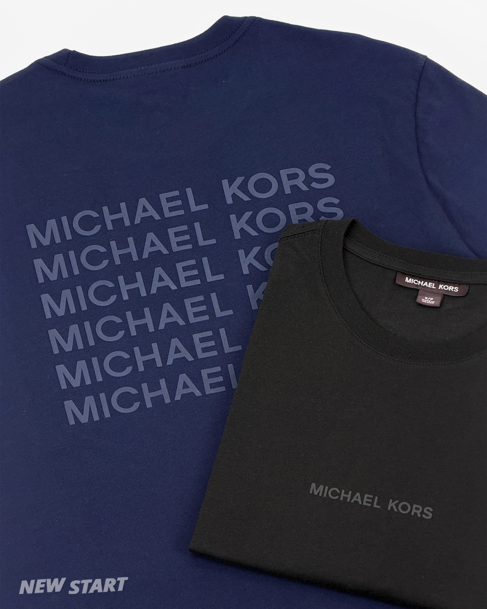 Michael Kors MK 背後立體膠印字母 短袖上衣 短T