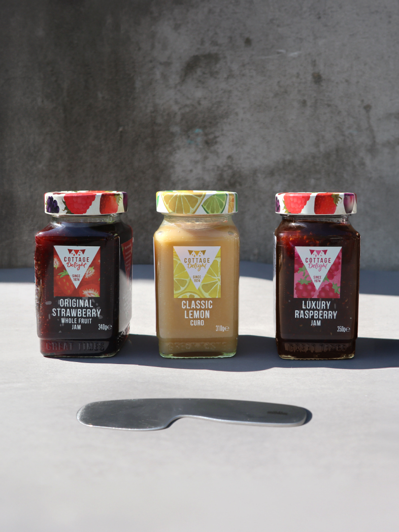 經典配角組_不鏽鋼抹刀x經典檸檬蛋黃果醬(有效期限至2026/6/30)