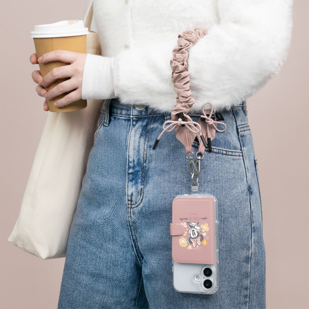 米奇好朋友-多卡磁吸皮革卡包【正版授權】