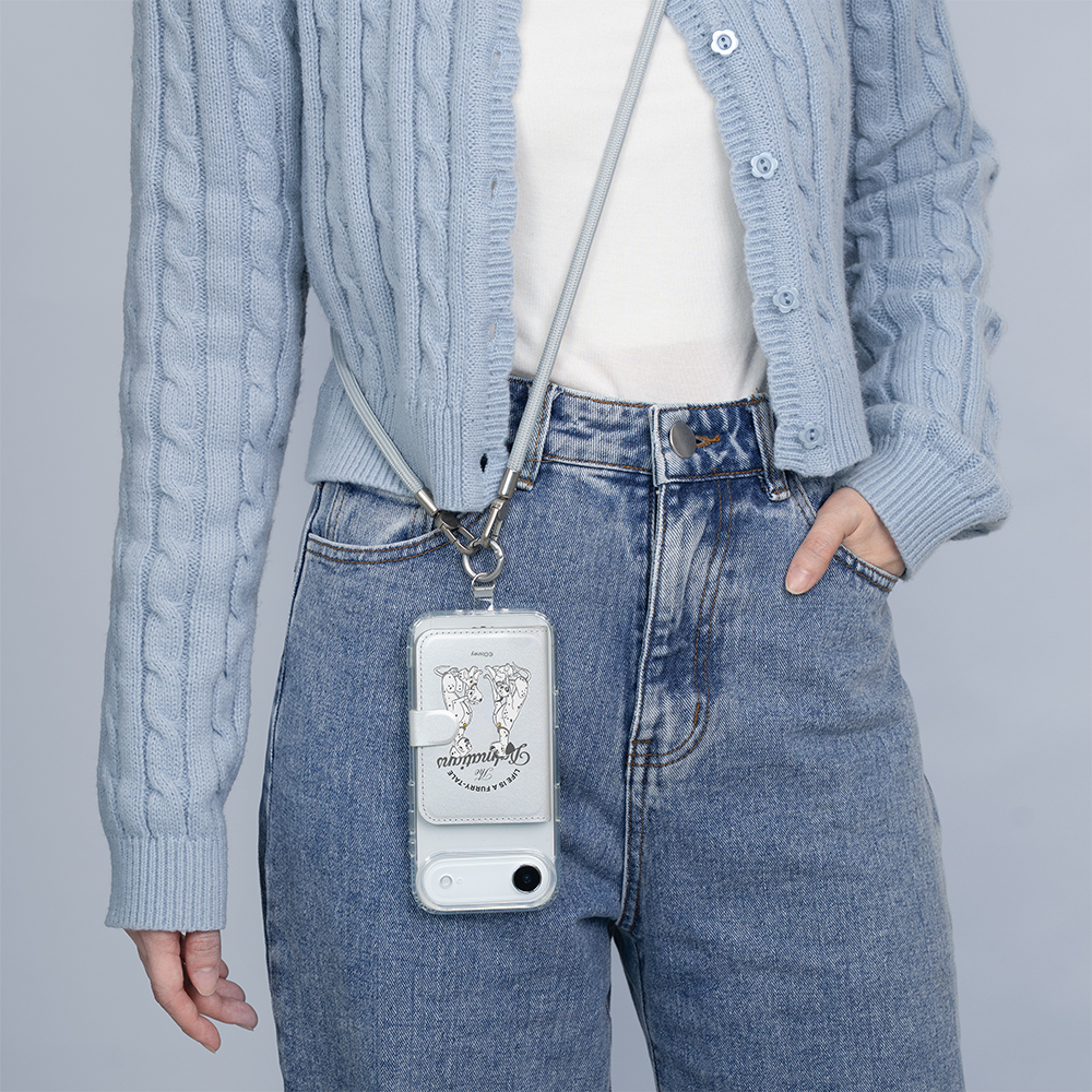 Disney Cats And Dogs 魯斯佛/瑪麗貓-多卡磁吸皮革卡包【正版授權】