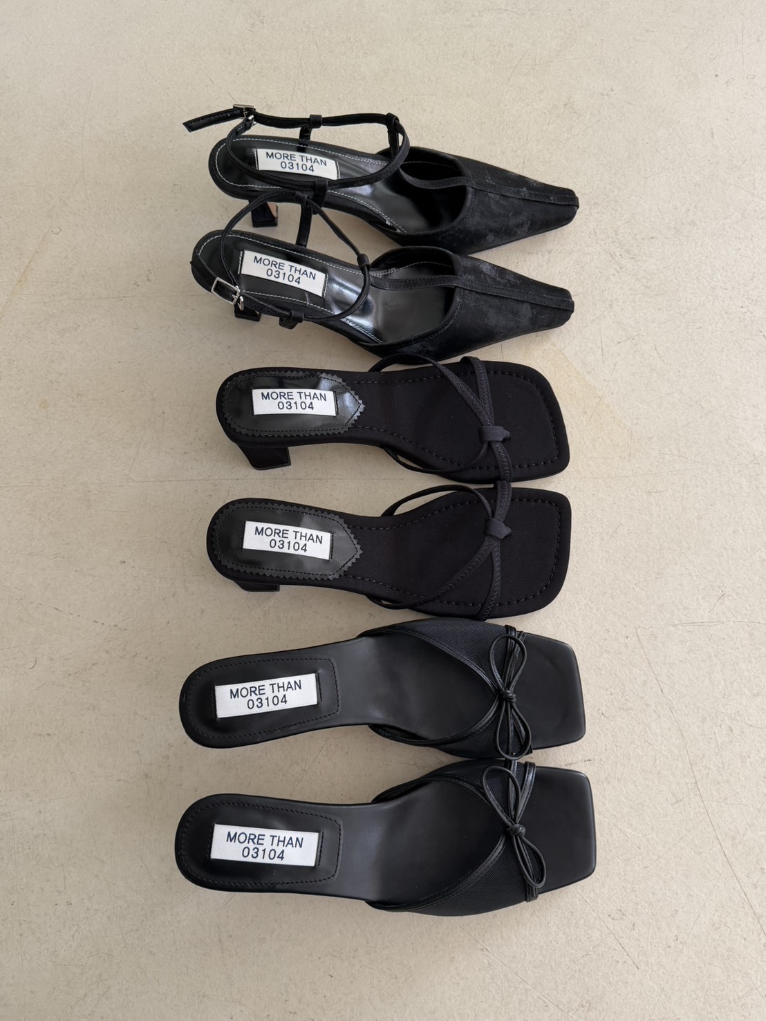 A42 蝴蝶結夾腳拖