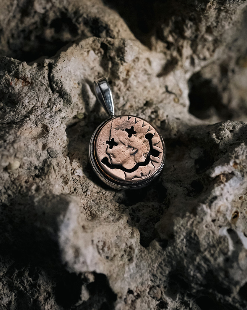 North Works 迷你紅銅涅槃吊墜 N-629A