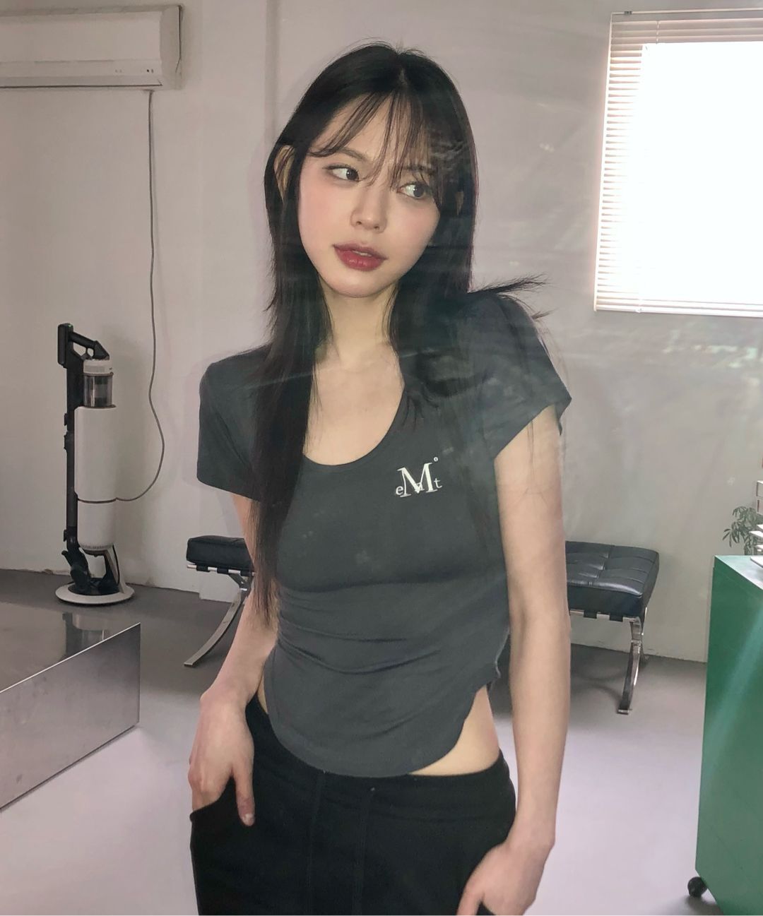 #預購 🇰🇷韓國26春夏 MUCENT U領短版短袖 5色 M04