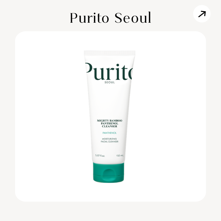 Purito seoul  首爾 Mighty Bamboo 泛醇潔面乳 150 mL