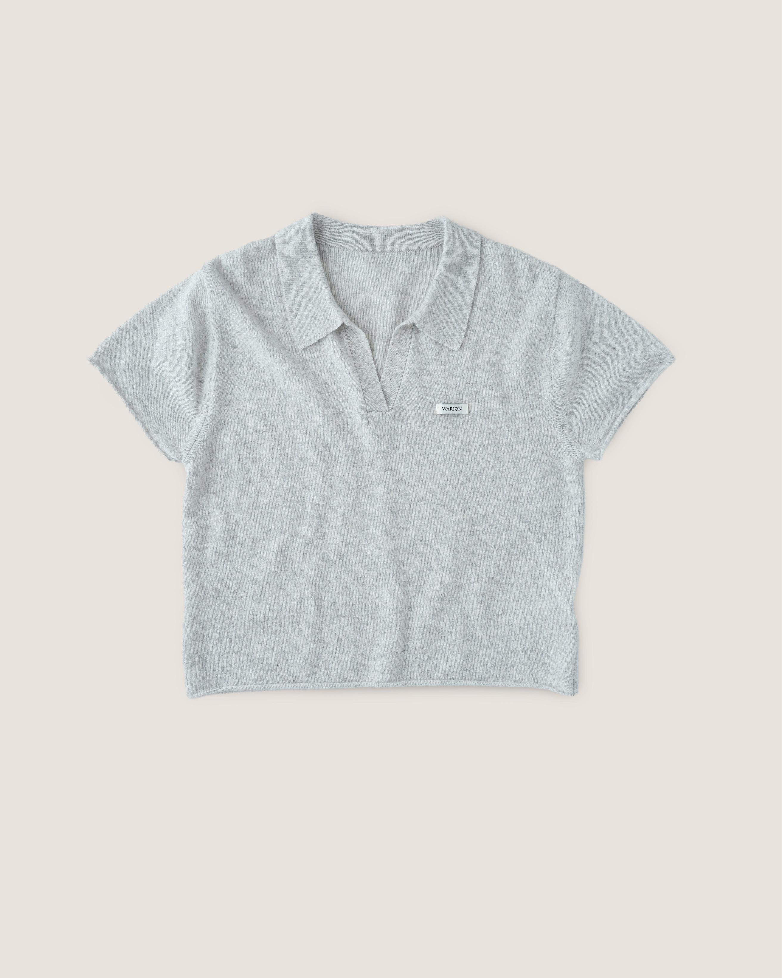 Lindsay Polo Tee - Grey