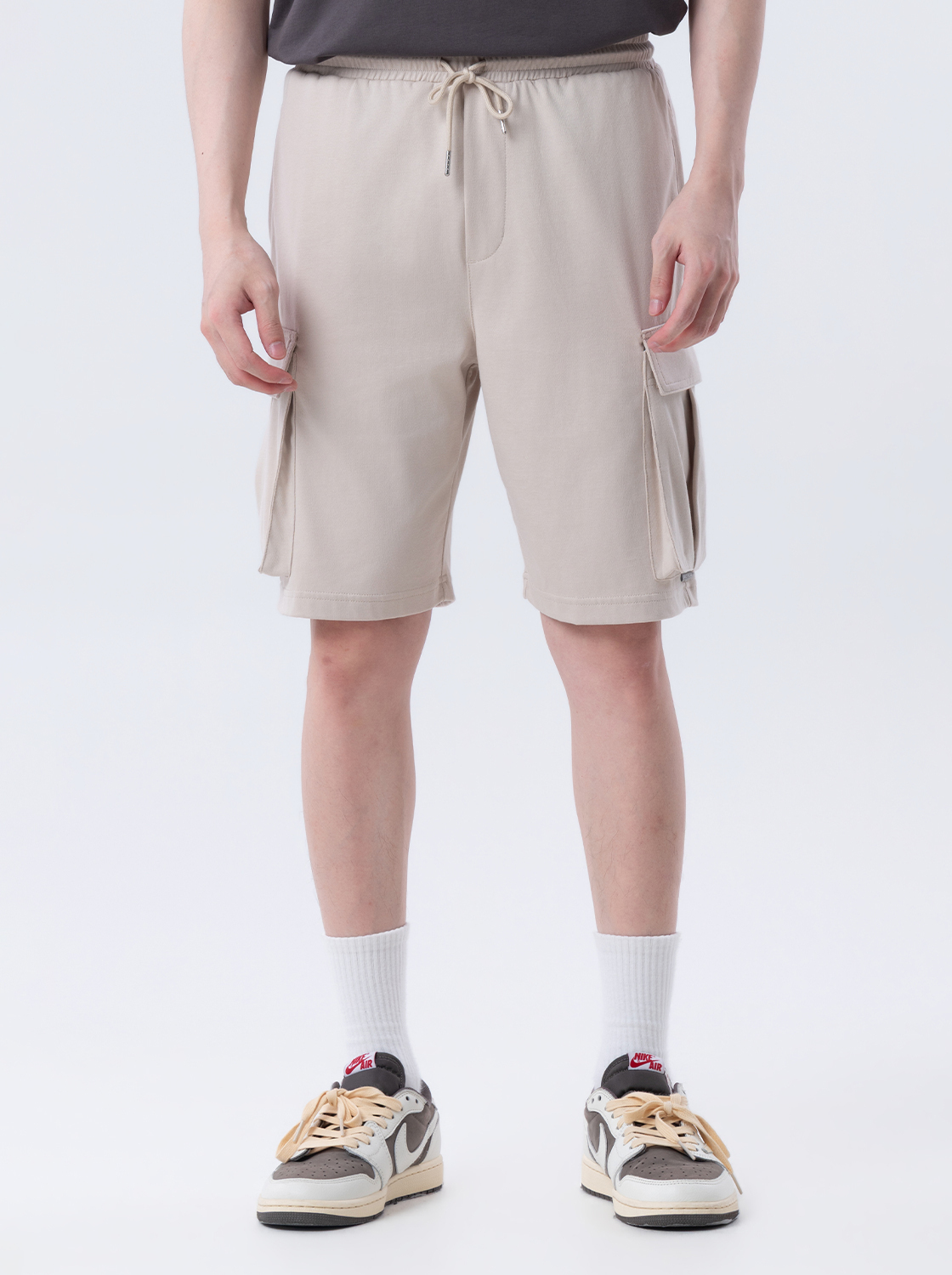 【期間限定】智能速乾工作口袋寬鬆直筒短褲