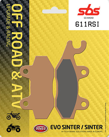 【SBS】RSI系列 金屬燒結（前/後煞車） RQ軟性碳纖配方（後煞車）來令片 競技用