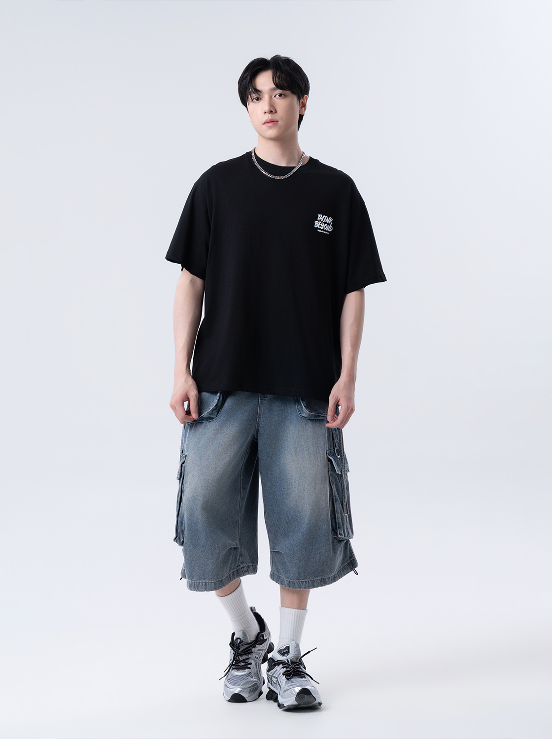 【3件999】夏日超爽棉正能量標語印花TEE