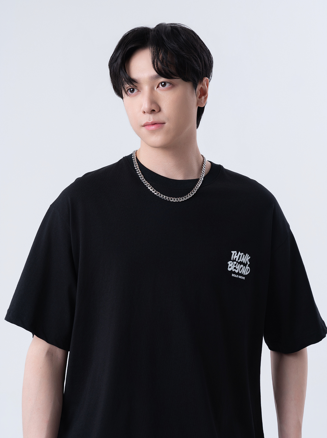 【3件999】夏日超爽棉正能量標語印花TEE