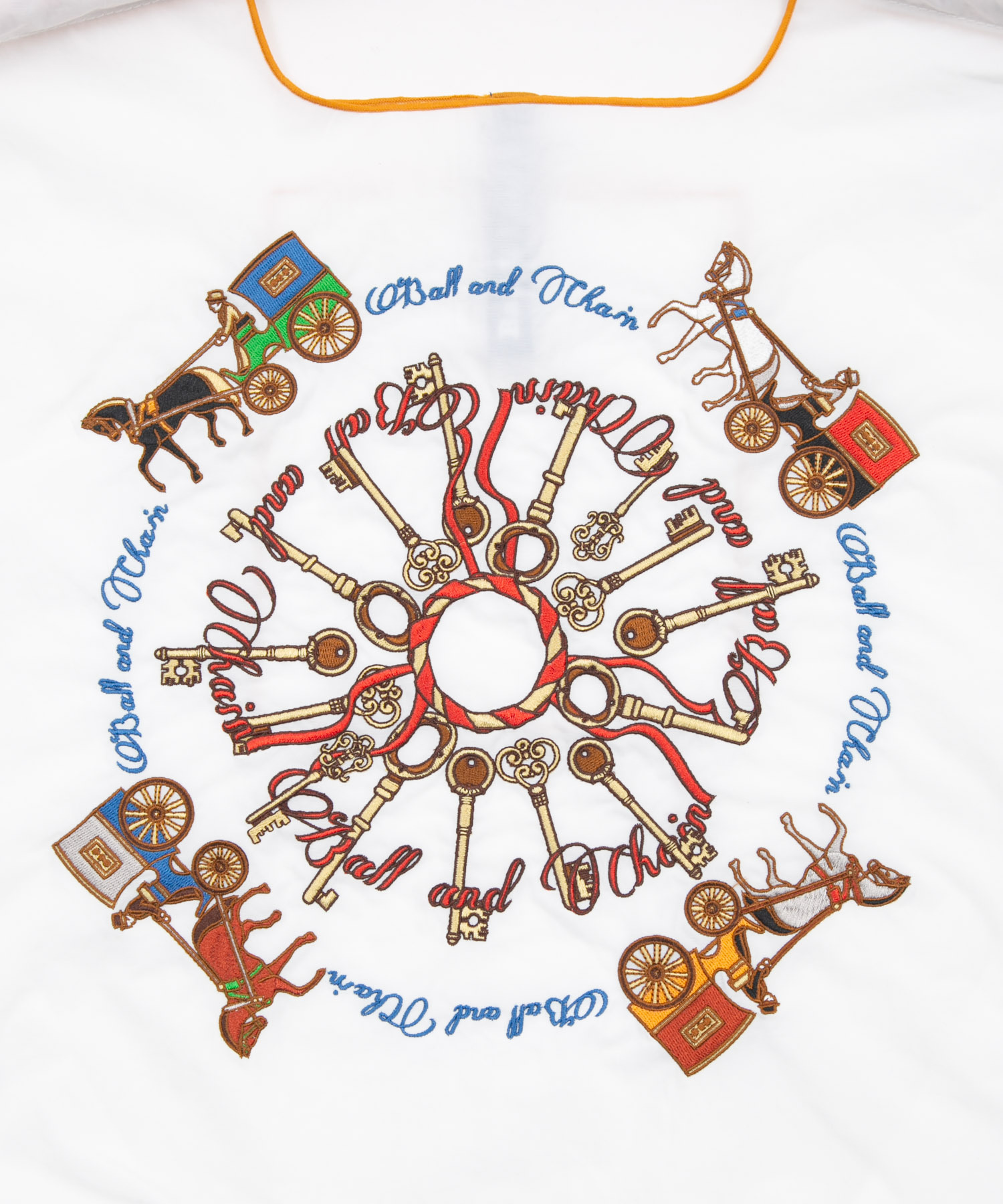 KEY & CARRIAGE (L) 白 30113804