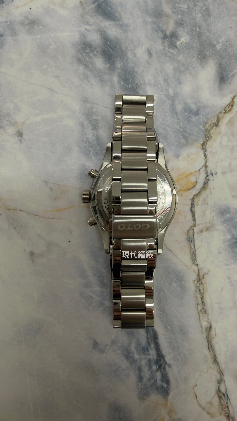 【GOTO】Mulit-Function Ritual 三眼系列–1396M-粉紅 GS1396M-2S-841 39mm 現代鐘錶