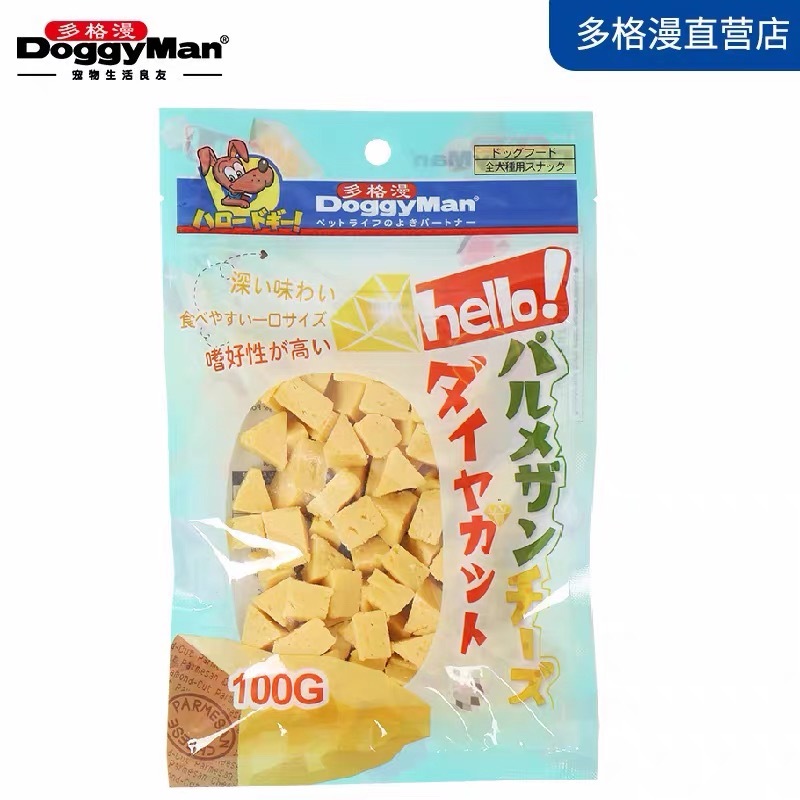 DOGGYMAN 日本牌子 宠物原味三角奶酪零食 训练奖励 100G
