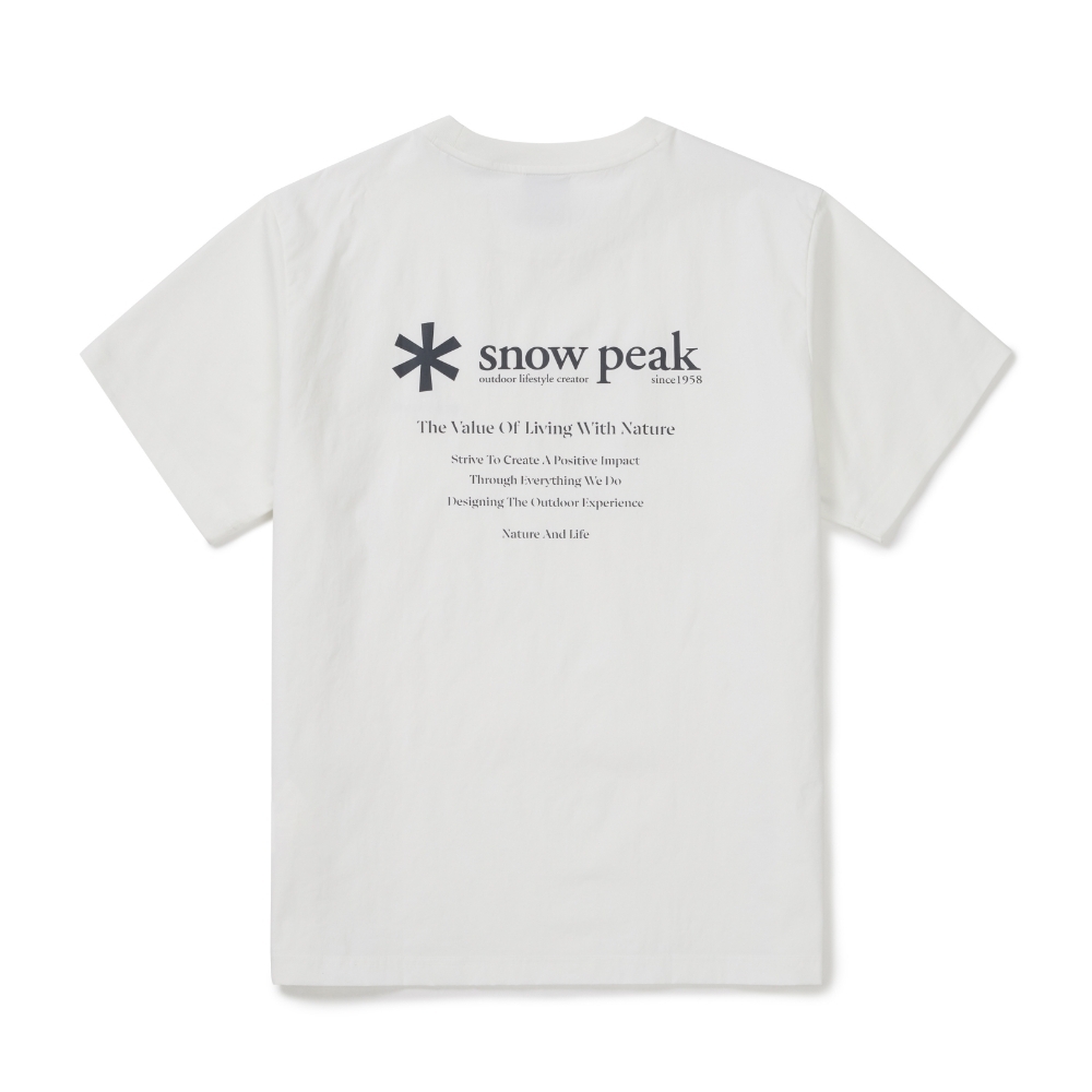 韓國 SNOW PEAK 26SS Kleland Hybrid 短袖T恤  S26MMDTS56