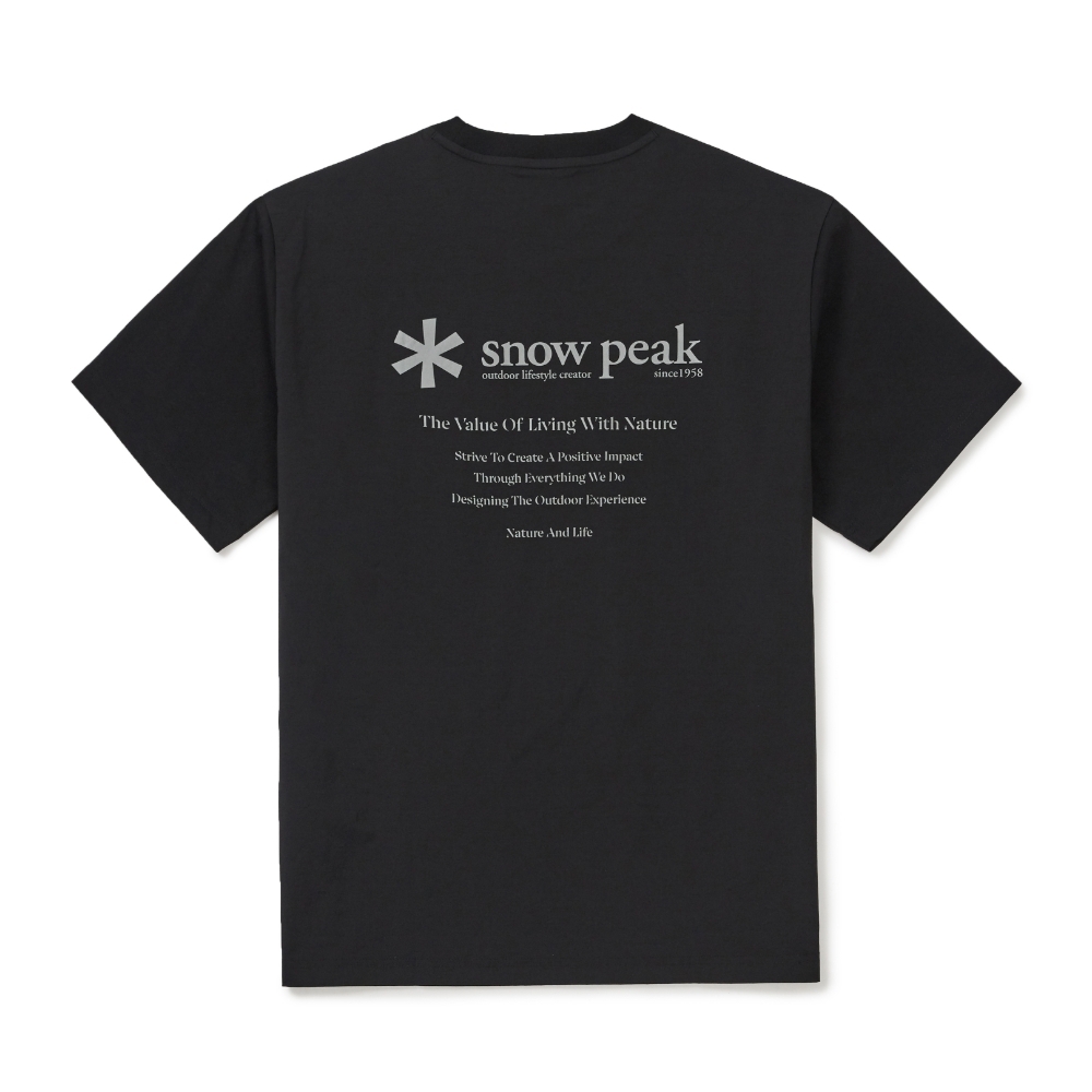韓國 SNOW PEAK 26SS Kleland Hybrid 短袖T恤  S26MMDTS56