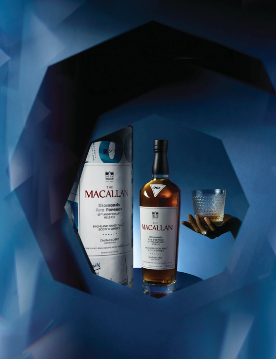 MACALLAN 007 55周年記念　ウイスキー 700ml THE MACALLAN DIAMONDS ARE FOREVER 55th Anniversary Rele