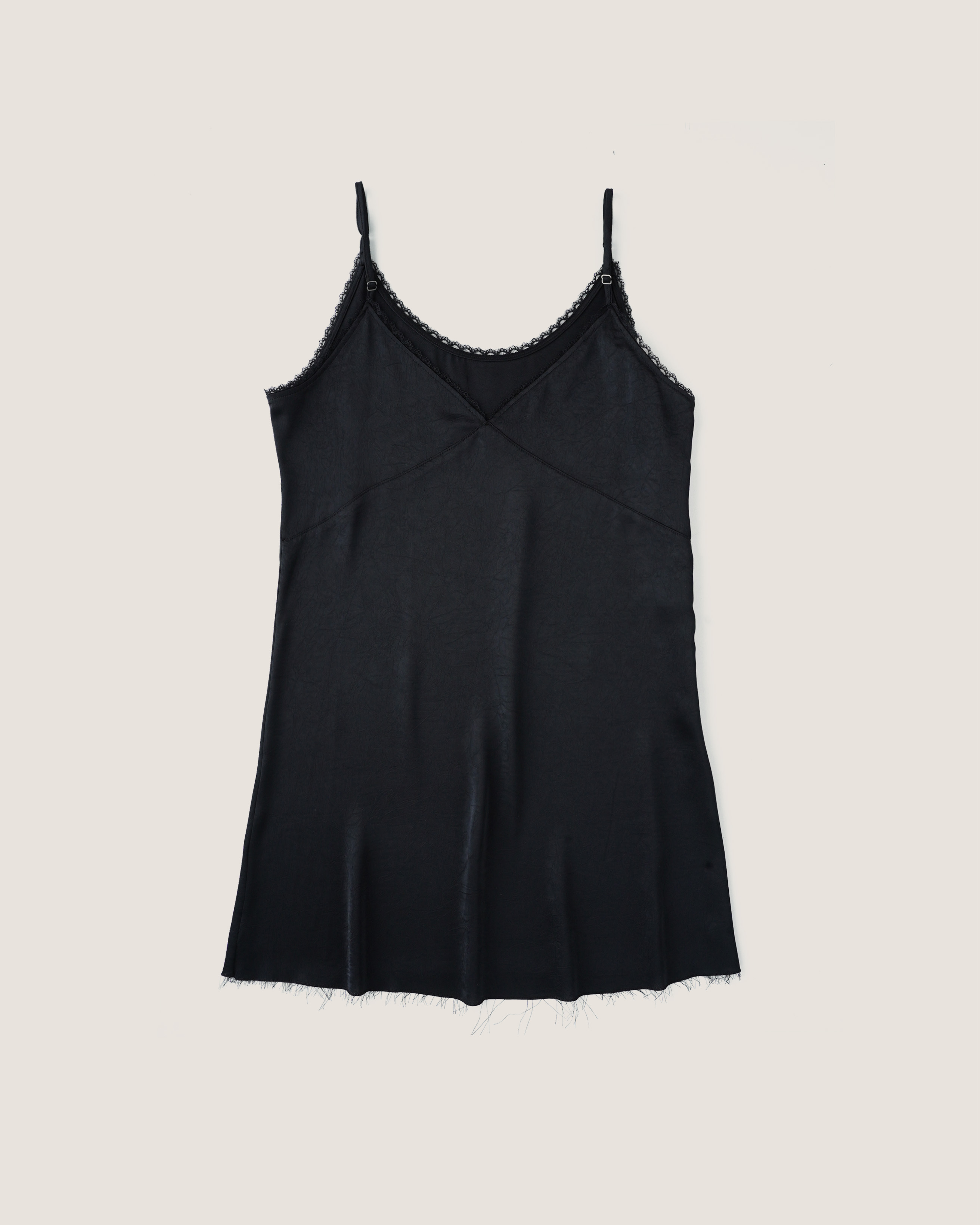 Angelina Slip Skirt - Black