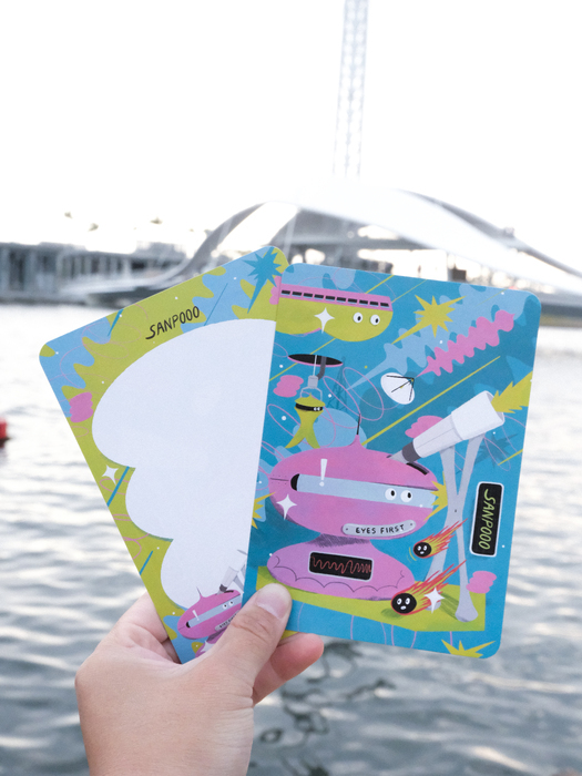 SANPOOO｜2026 眼球先決｜明信片