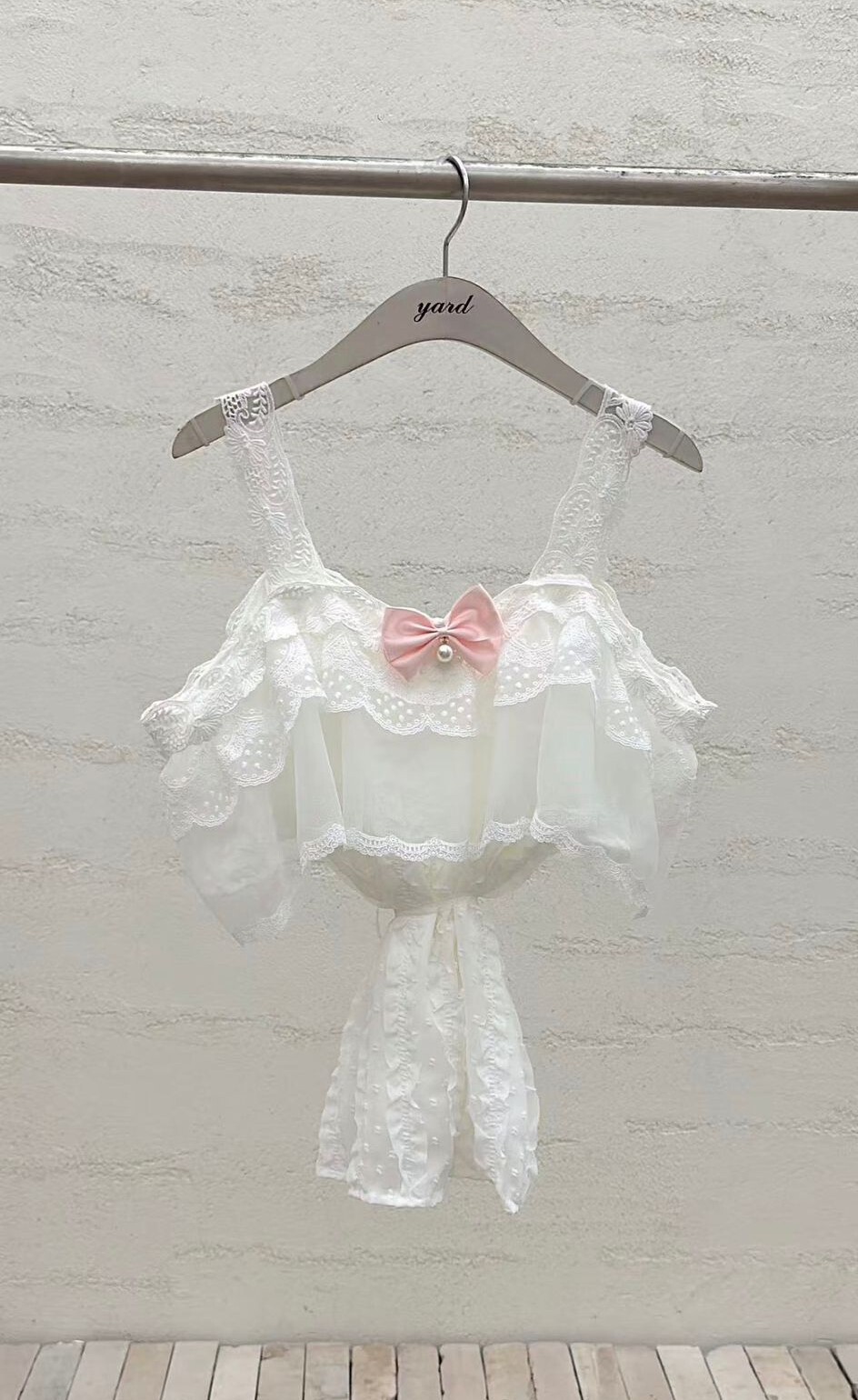 Y13 胸41 長24 🎀$429有蝴蝶結🎀/ $409冇蝴蝶結 (一口價)